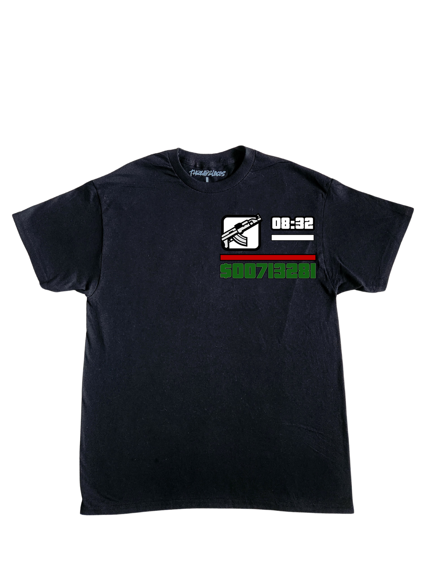 Threadzlocos Mini Map White T-Shirt