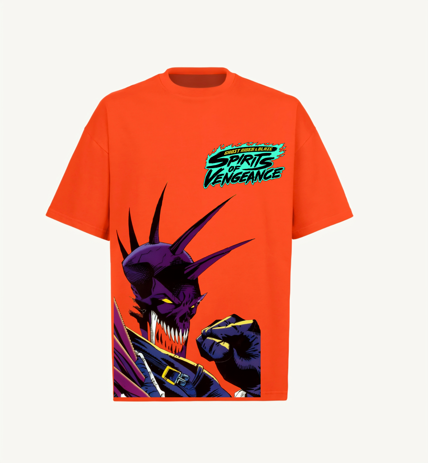"The Vengeance Spirit" Orange T-Shirt