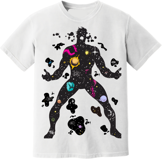 "Negative Space" White T-Shirt