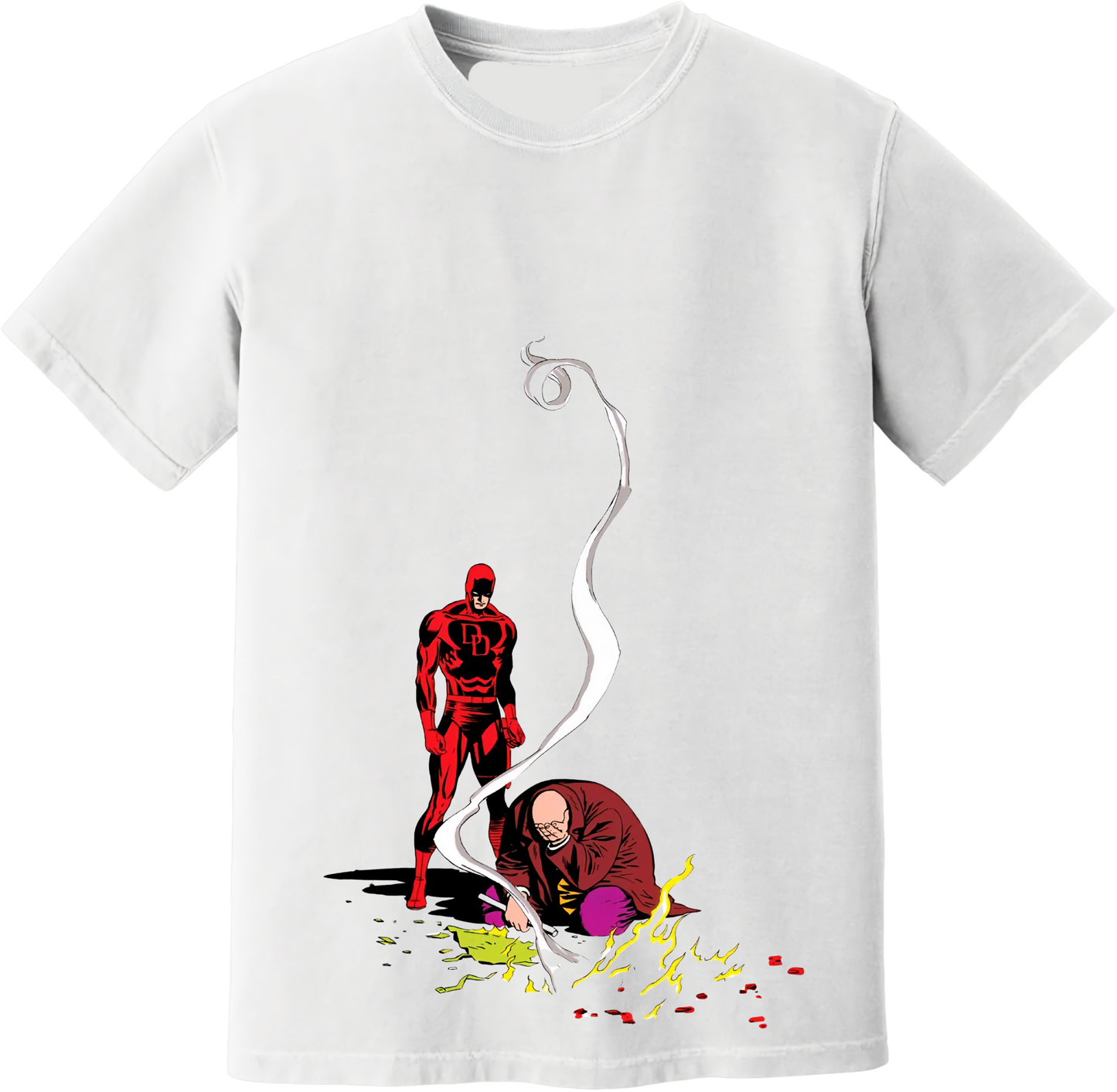"The Kings Demise" White T-Shirt
